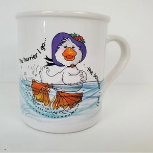 Suzy’s Zoo Visits Current The Hurrier I Go The Behinder I Get Mug Cup Vintage.